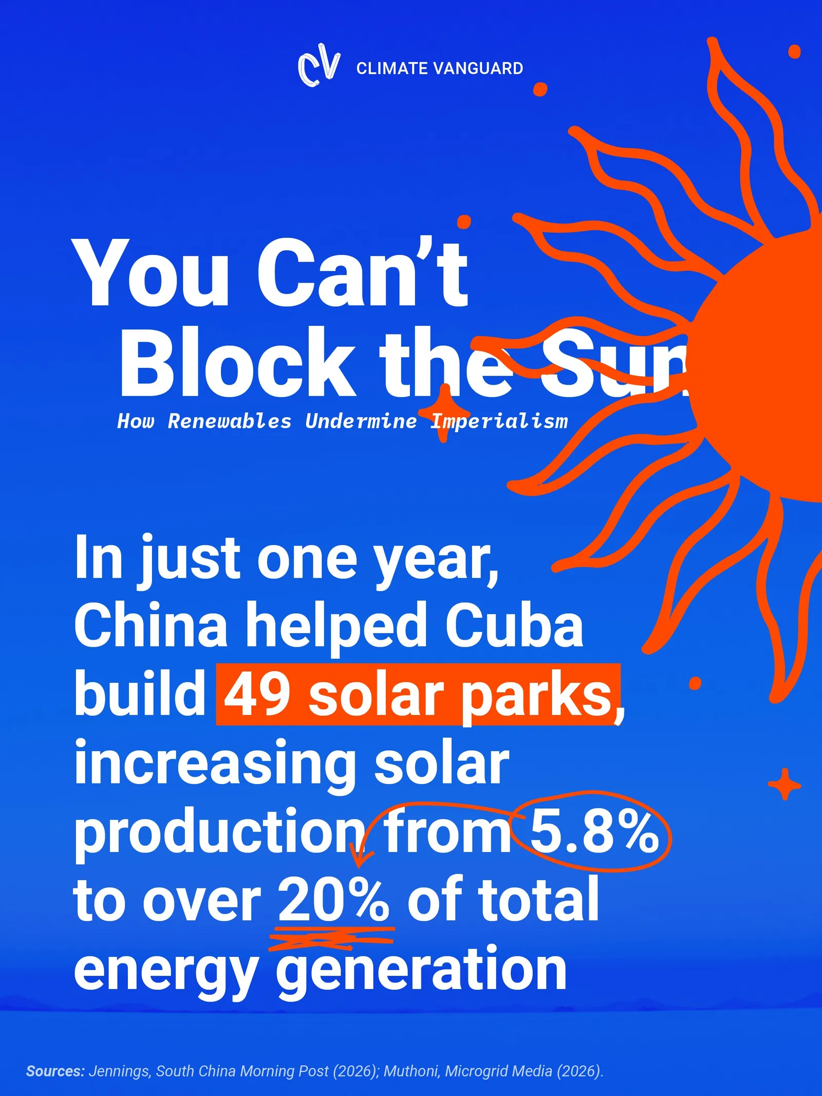 You Can't Block the Sun